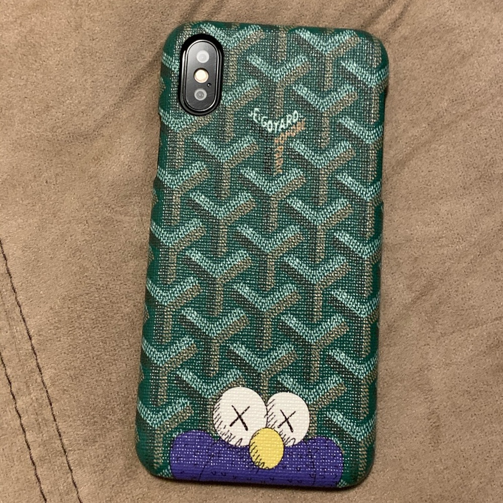 iPhone X & iPhone XS case Kaws GYD inspired -new